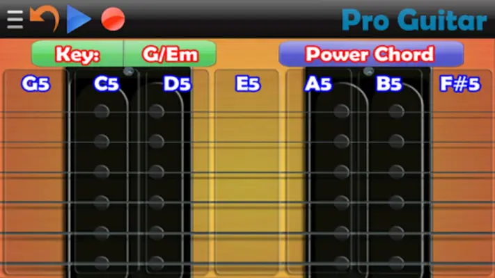 Pro Guitar android App screenshot 0